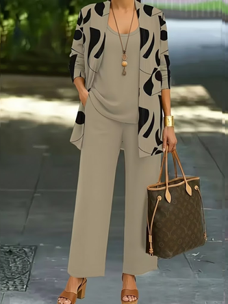 Women Plain Multi-Piece Matching Set